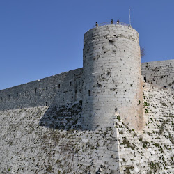 Kark de los Caballeros. Arquitectura militar gótica. Fortaleza de los cruzados.