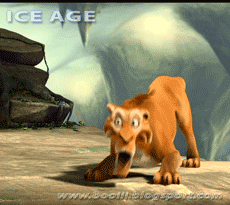 Ice Age3: Deago Funny animation gif