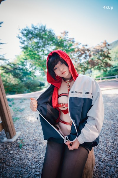 DJAWA Photo – Mimmi (밈미) Naughty Red Hiring Hood