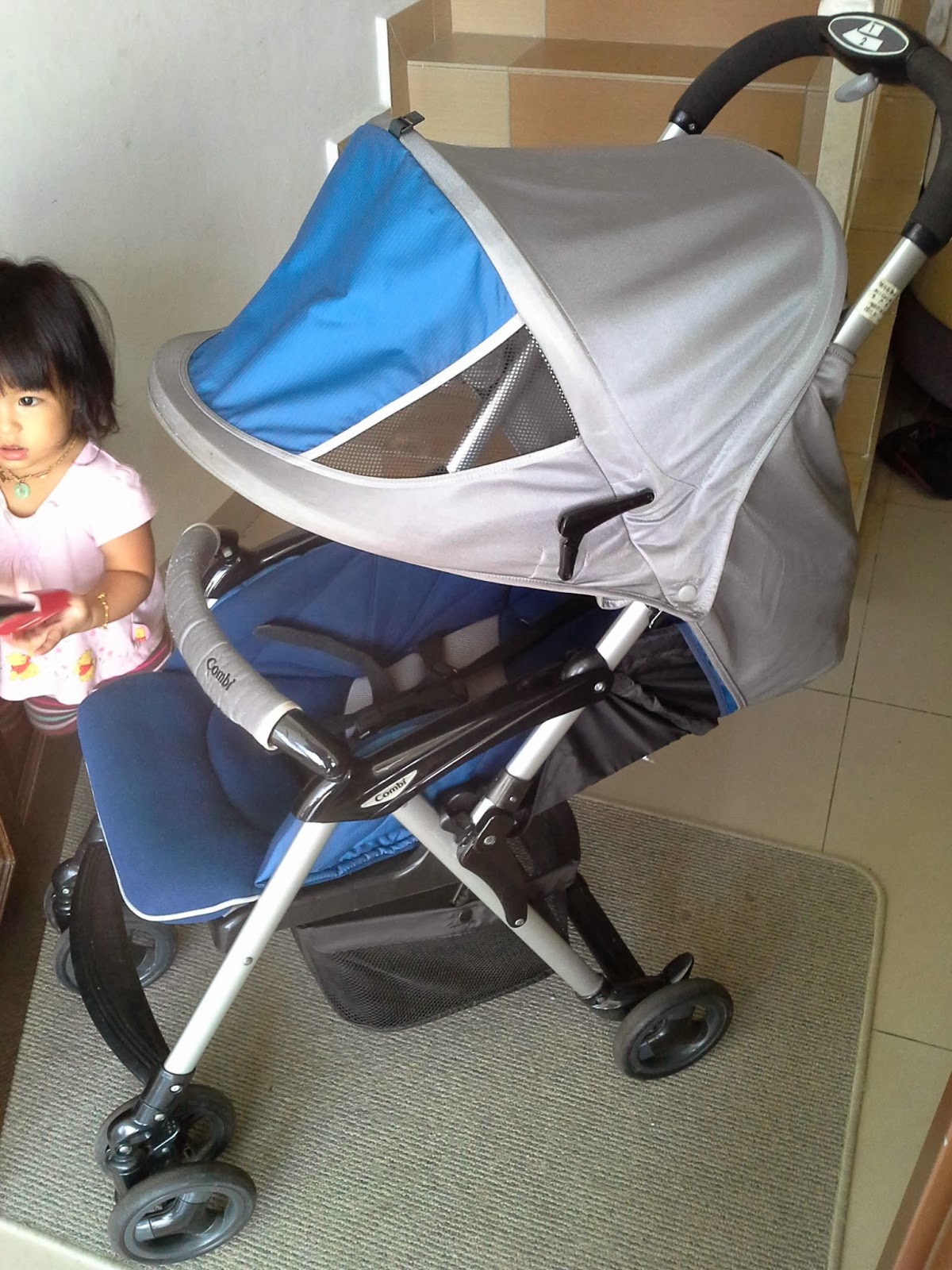 combi well carry stroller