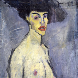 Modigliani, Nude in Hat