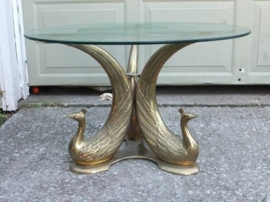 peacock table