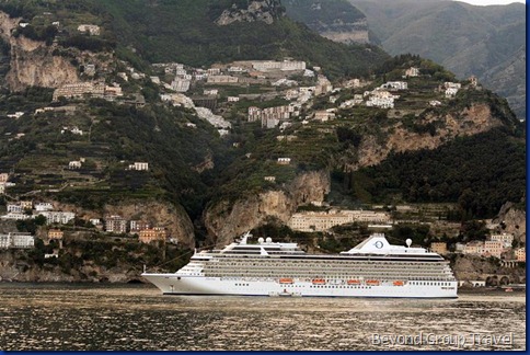 Marina anchored in Amalfi 5-Oceania Cruises