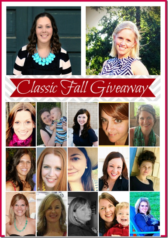 Classic Fall Giveaway Hosts and cohosts