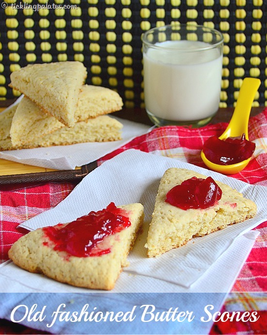 old fashioned butter scones