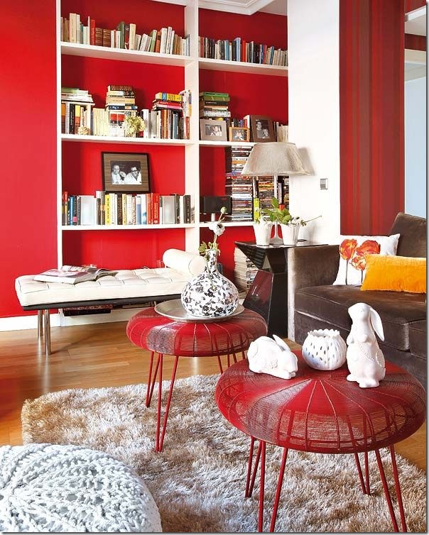 case e interni - uso del rosso - red - interior-design (10)