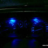 blaue LED-Beleuchtung