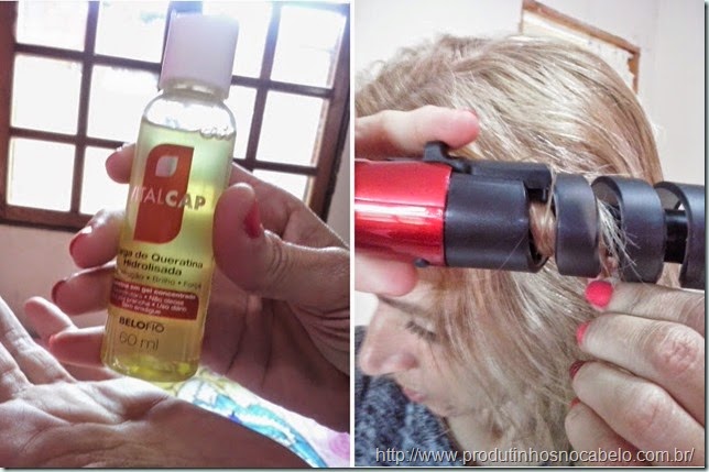 queratina termoativada e babyliss Cachos com Babyliss e queratina