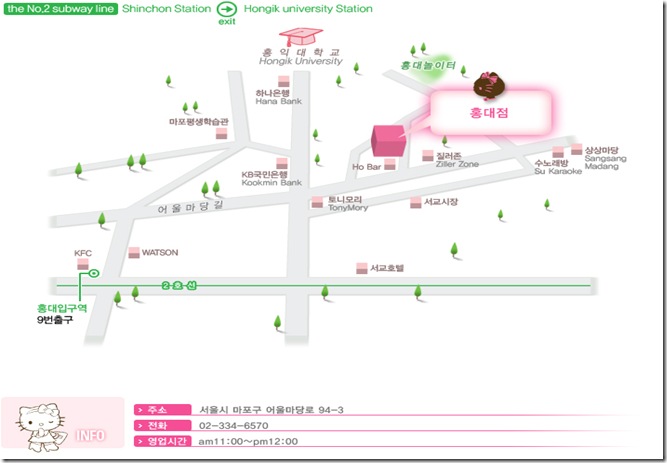 Hello Kitty Cafe_HongDae
