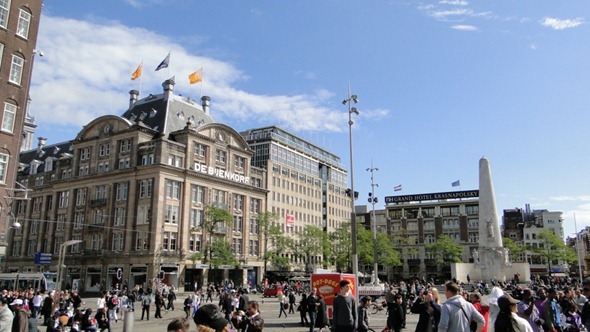 Praça Dam - Amsterdã