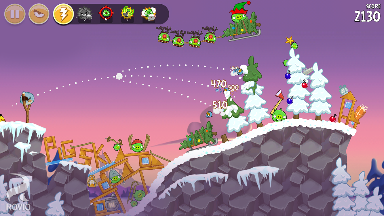 Angry Birds Seasons - screenshot