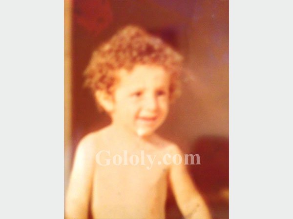 صورة شريف مدكور وهو طفل صغير