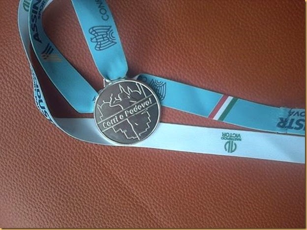 Medaglia Maratona Padova