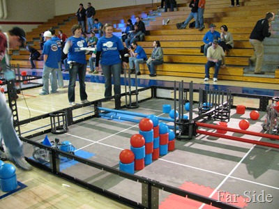 Robots getting ready