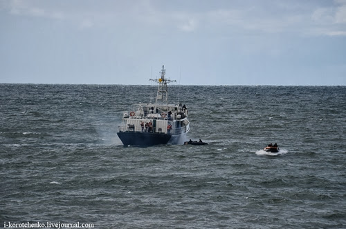 "Запад-2013": Высадка на побережье