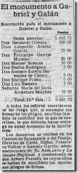 Donantes El Adelanto  Diario poltico de Salamanca Ao XXXVII Nmero 11514 - 1921 diciembre 10