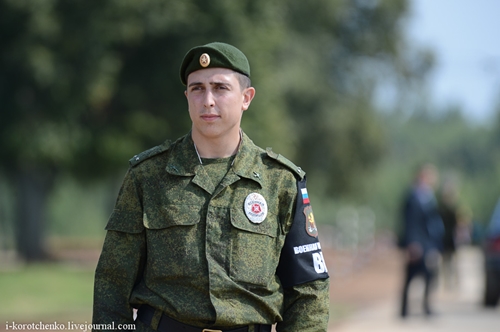 Фотографии российской военной полиции