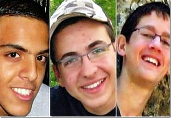 Kidnapped Eyal Yifrach, Gil-ad Shaar & Naftali Fraenkel murdered 6-12-14