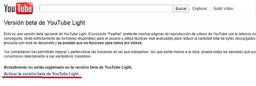 YouTube Light