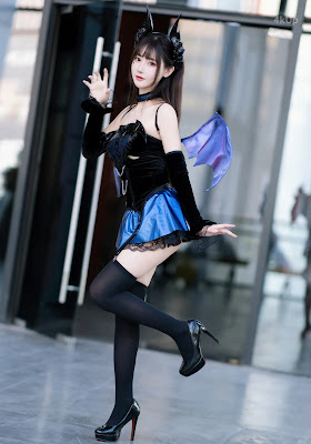 Coser@羽生三未 小恶魔 漫展返图