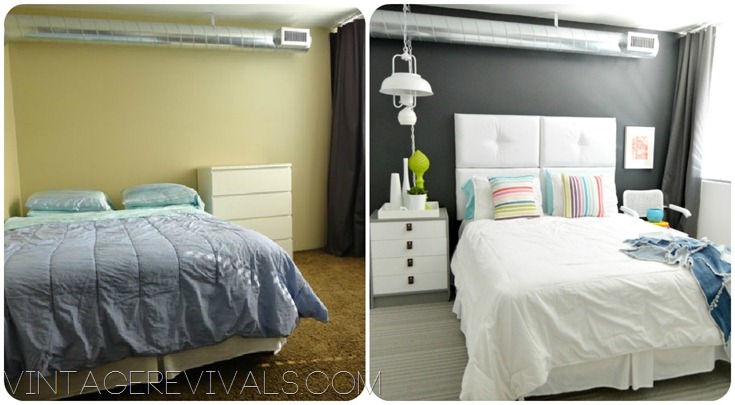 $150 Room Makeover Before and After