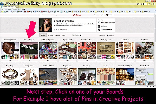 Pinterest Click CreativeProjects