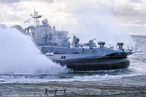 "Запад-2013": Высадка на побережье