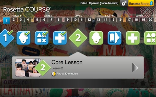 Rosetta Course - screenshot thumbnail
