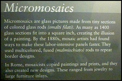 02h - Corning Glass Museum - Micromosaic Sign