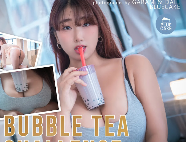 [BLUECAKE] Ggubbu Bubble Tea Challenge