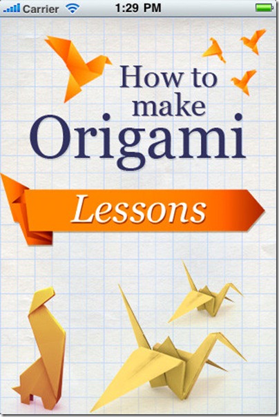 How to Make Origami apps