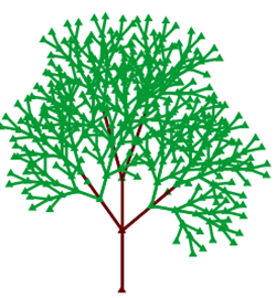 albero frattale