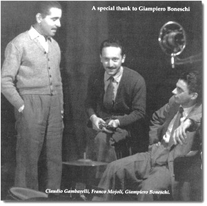 Giampiero Boneschi Trio copertina Cd