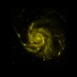 M101 no óptico