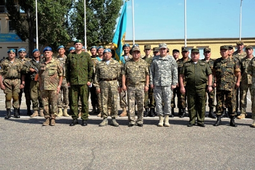 Международные миротворческие учения "Степной орел-2013"