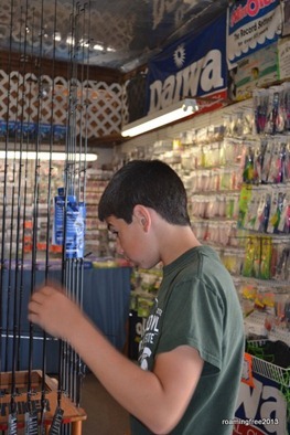 Shopping for a new fishing pole