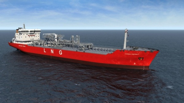 CC Photo Google Image Search Source is upload wikimedia org  Subject is Coral Energy LNG tanker