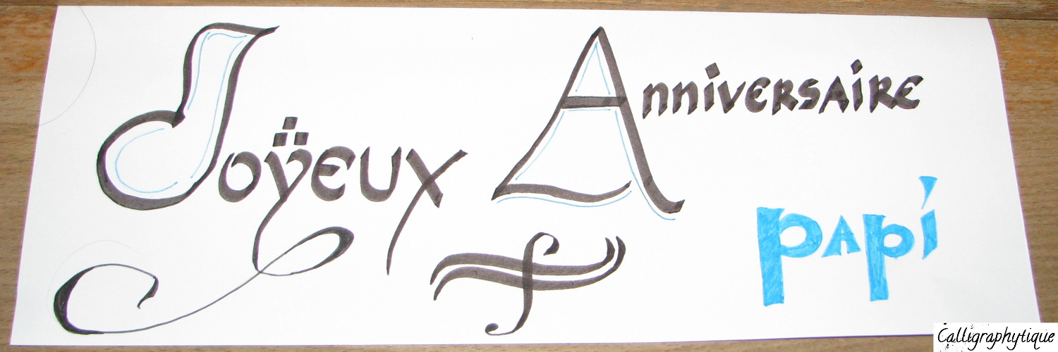 Joyeux Anniversaire Papy