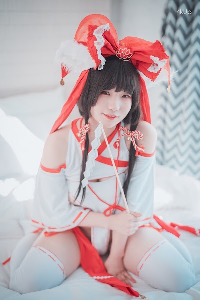 DJAWA Photo – Mimmi (밈미) Kitsune Miko (A ver)