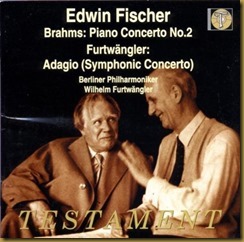 Brahms concierto piano 2 Furtwaengler Fischer