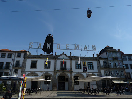 Obiective turistice Porto: crama Sandeman din Porto