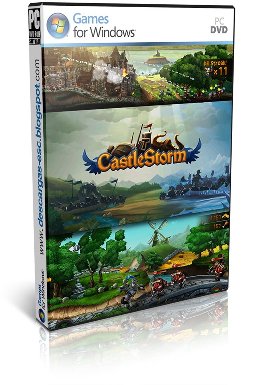 CastleStorm pc cover box art-descargas-esc.blogspot.com