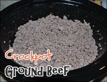 crockpot ground beef