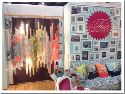 Quilt Market Houston 2012, Tula Pink booth