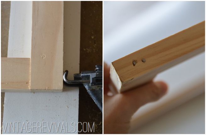 How To Make A Wooden Frame @Vintage Revivals