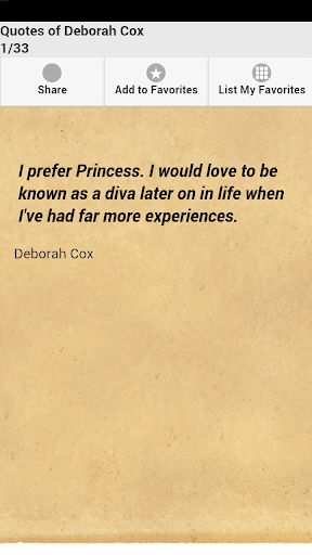 Quotes of Deborah Cox