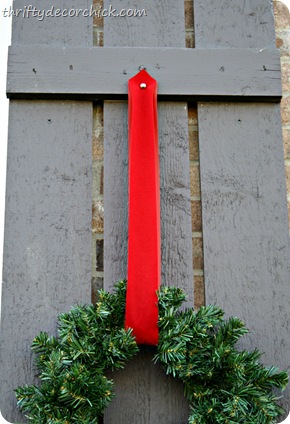 wreaths on shutters