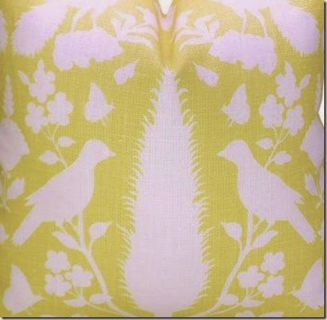 Schumacher yellow pillow