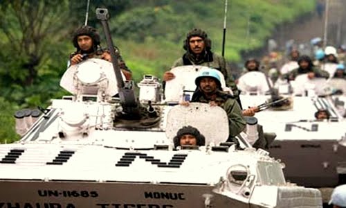 Casques bleus de la Monusco