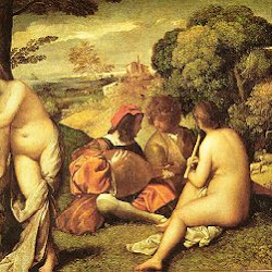 83 - Giorgione - Concierto campestre